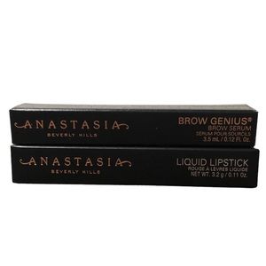 Anastasia Beverly Hills Brow Genius Brow Serum & Liquid Lipstick Bundle